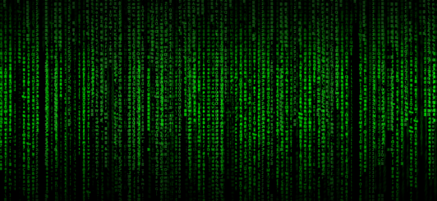 matrix, green, code